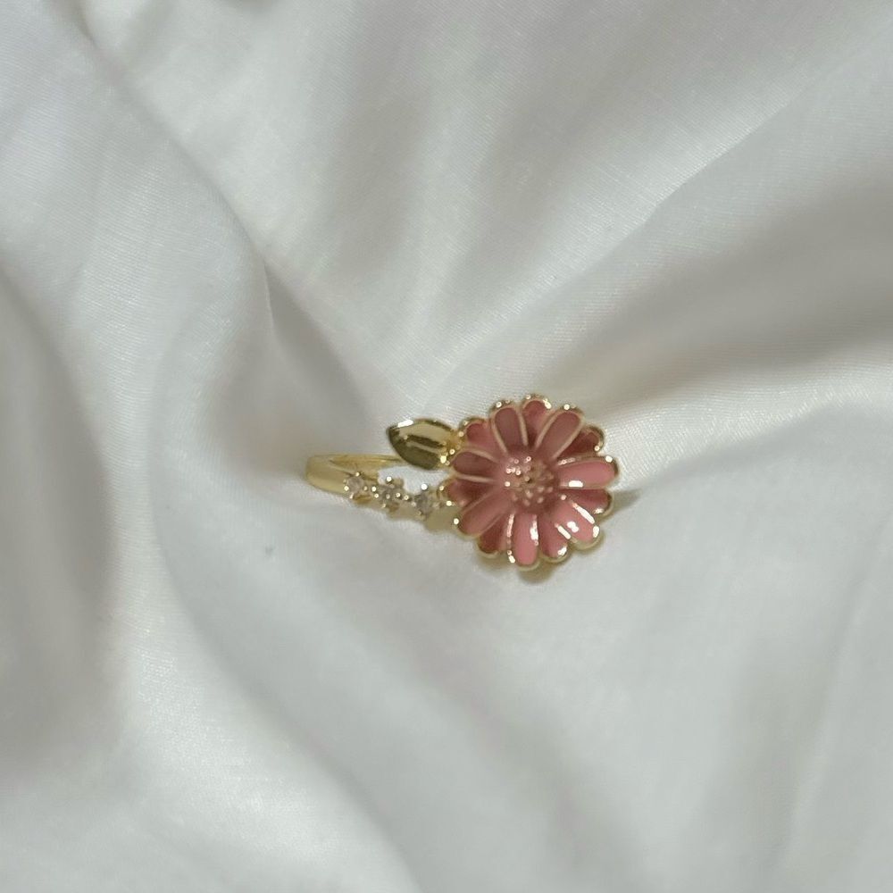 Flower ring M595 - Picture 2 of 4